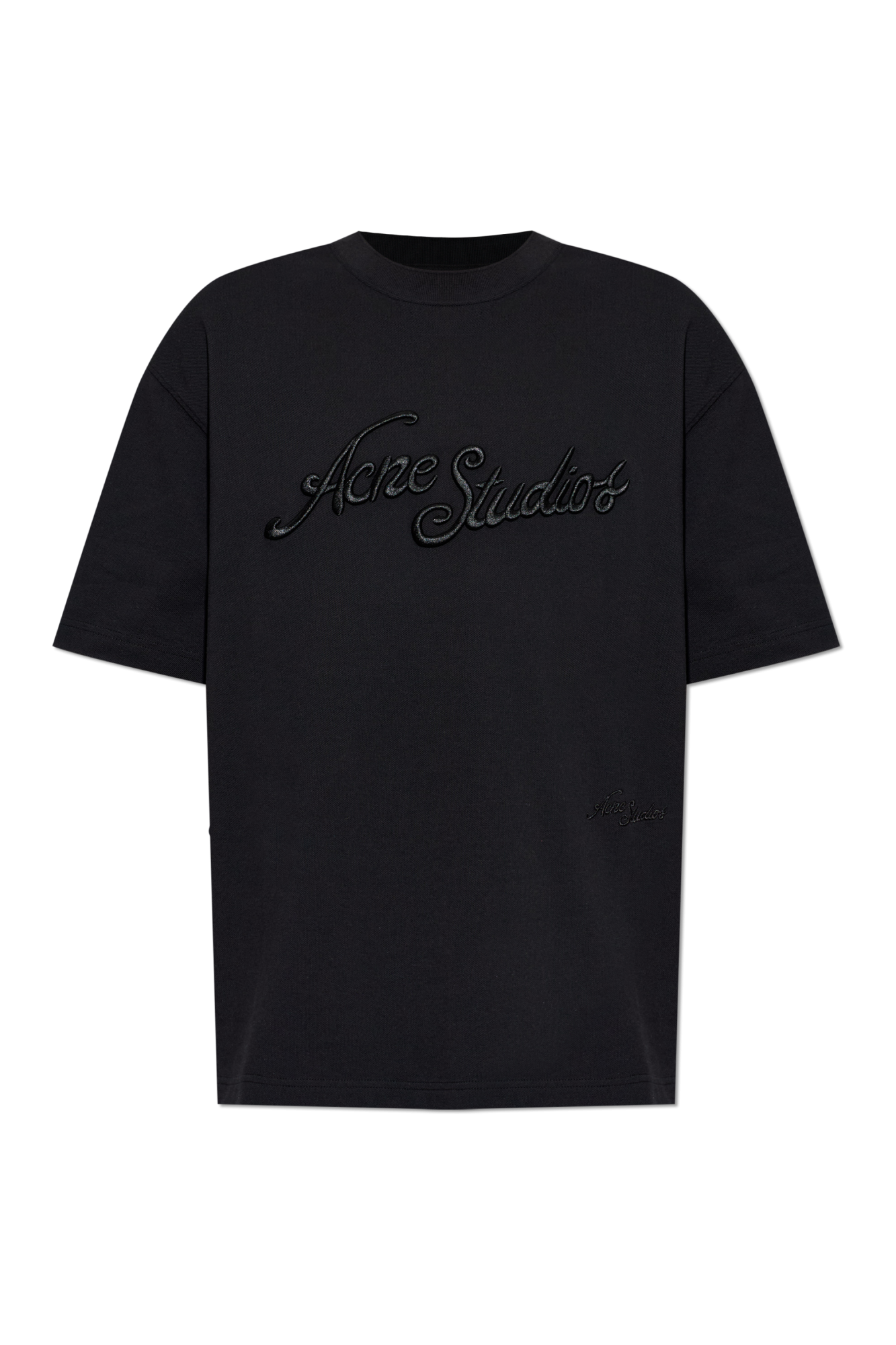 Acne Studios T-shirt with embroidered logo | Men's | Vitkac